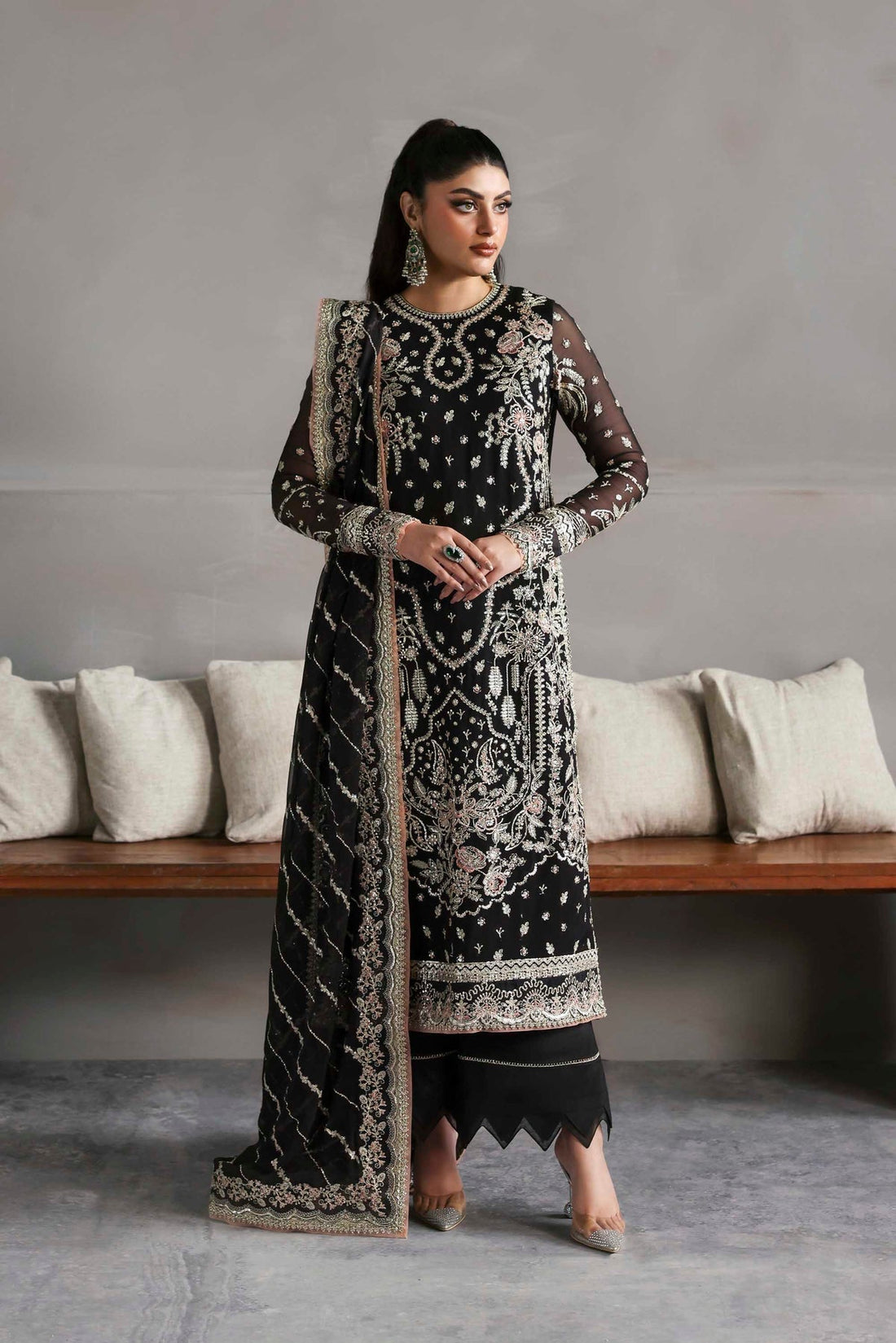 Akbar Aslam | Meeras Luxury Chiffon 25 | Zehmaya - House Of Hania
