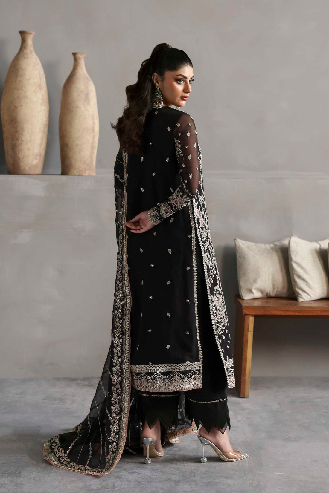 Akbar Aslam | Meeras Luxury Chiffon 25 | Zehmaya - House Of Hania