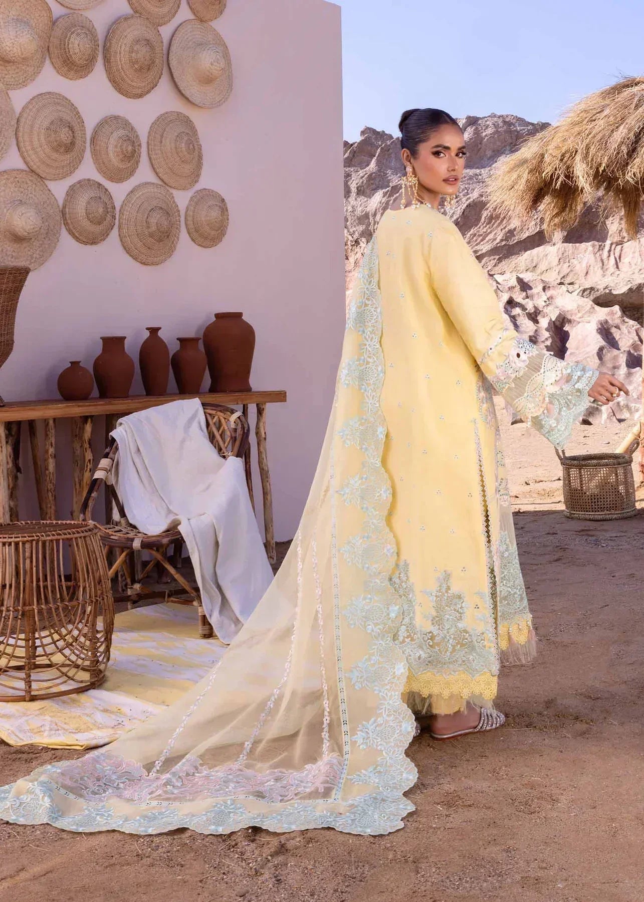 Akbar Aslam | Oasis Lawn 24 | Dahlia - House Of Hania