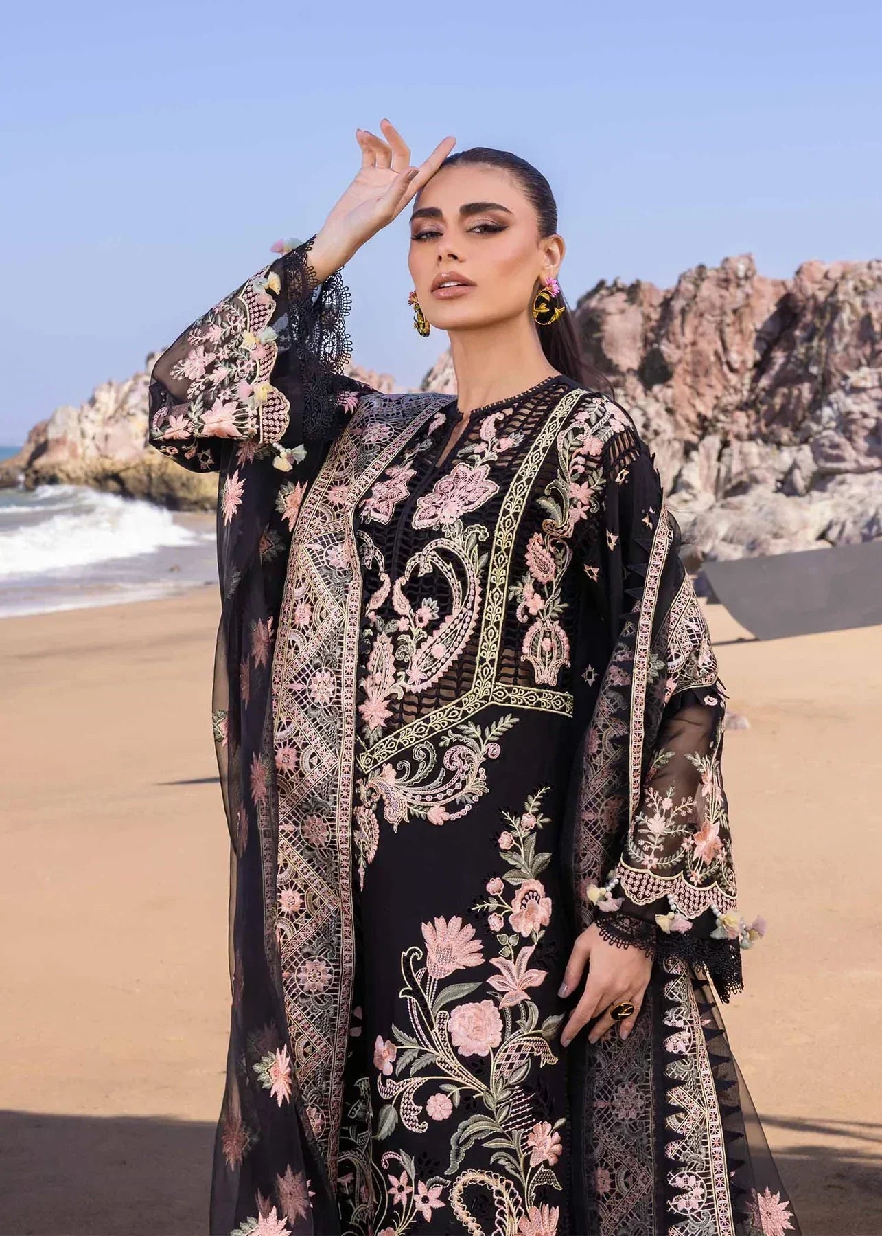 Akbar Aslam | Oasis Lawn 24 | Iris - House Of Hania