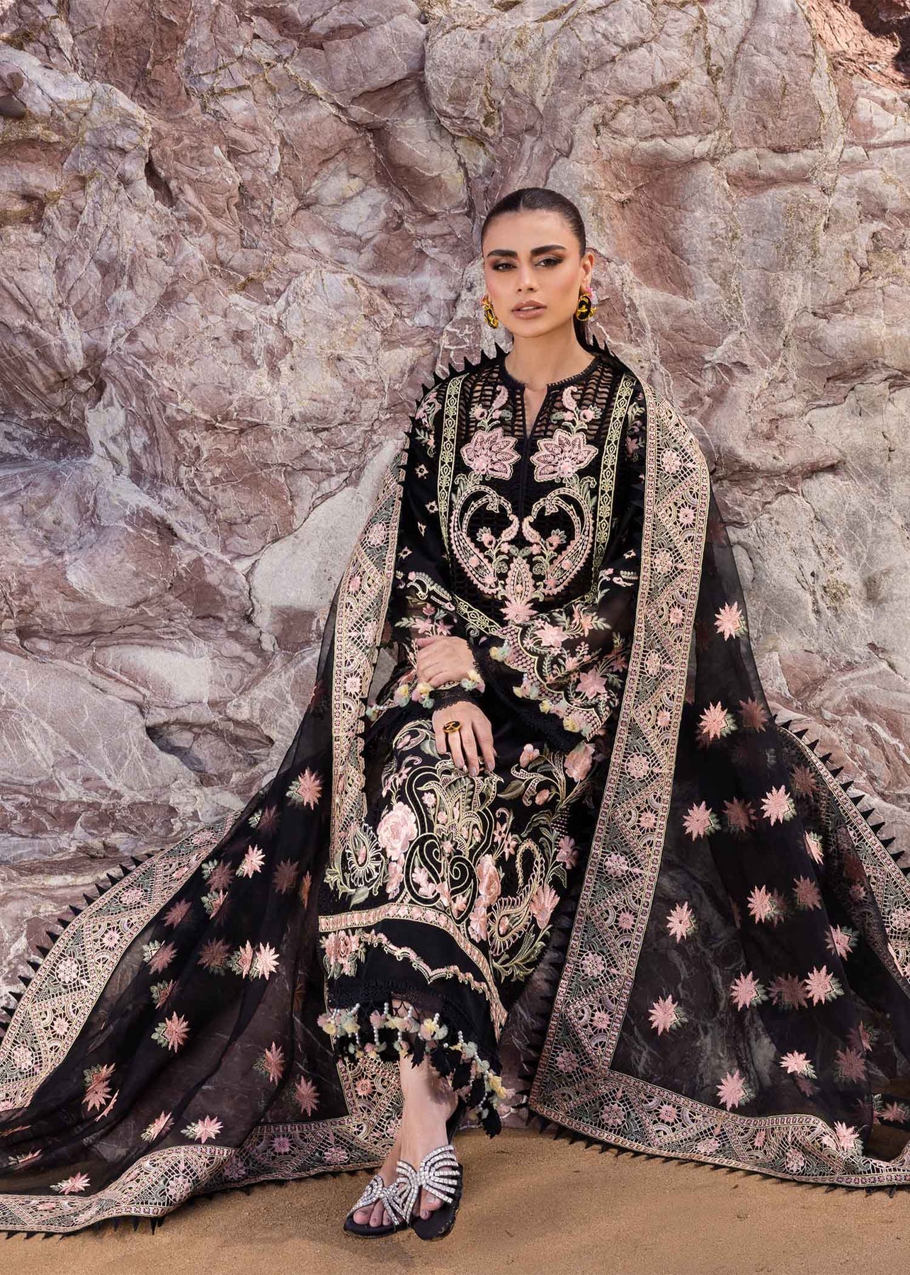 Akbar Aslam | Oasis Lawn 24 | Iris - House Of Hania