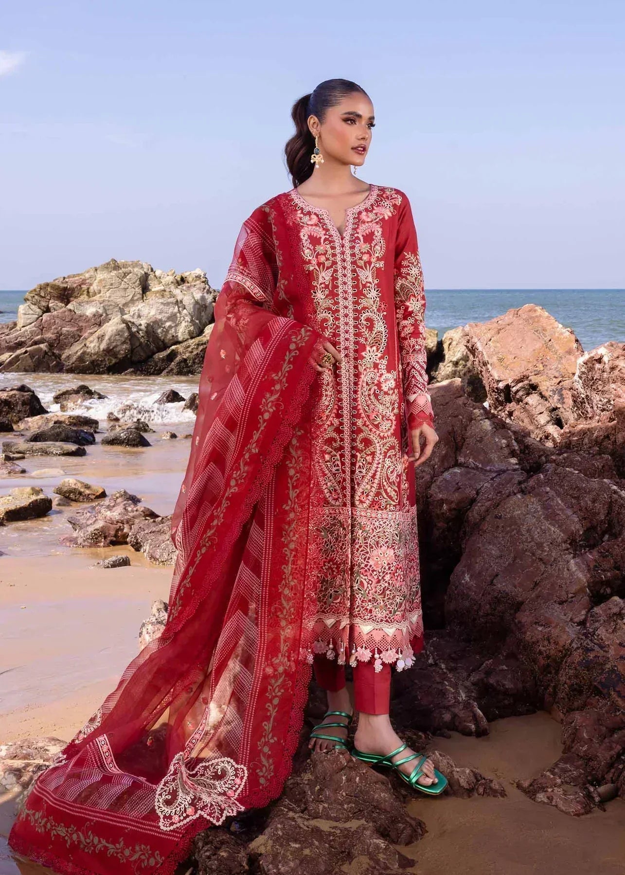 Akbar Aslam | Oasis Lawn 24 | Petuna - House Of Hania