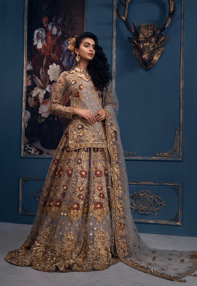 Akbar Aslam | Orphic Bridals | Queen Bee AAB-1403 - House Of Hania