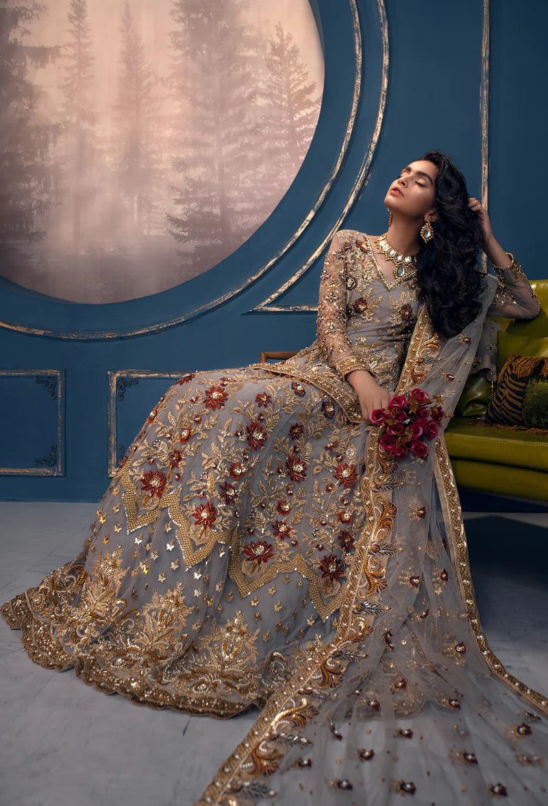 Akbar Aslam | Orphic Bridals | Queen Bee AAB-1403 - House Of Hania