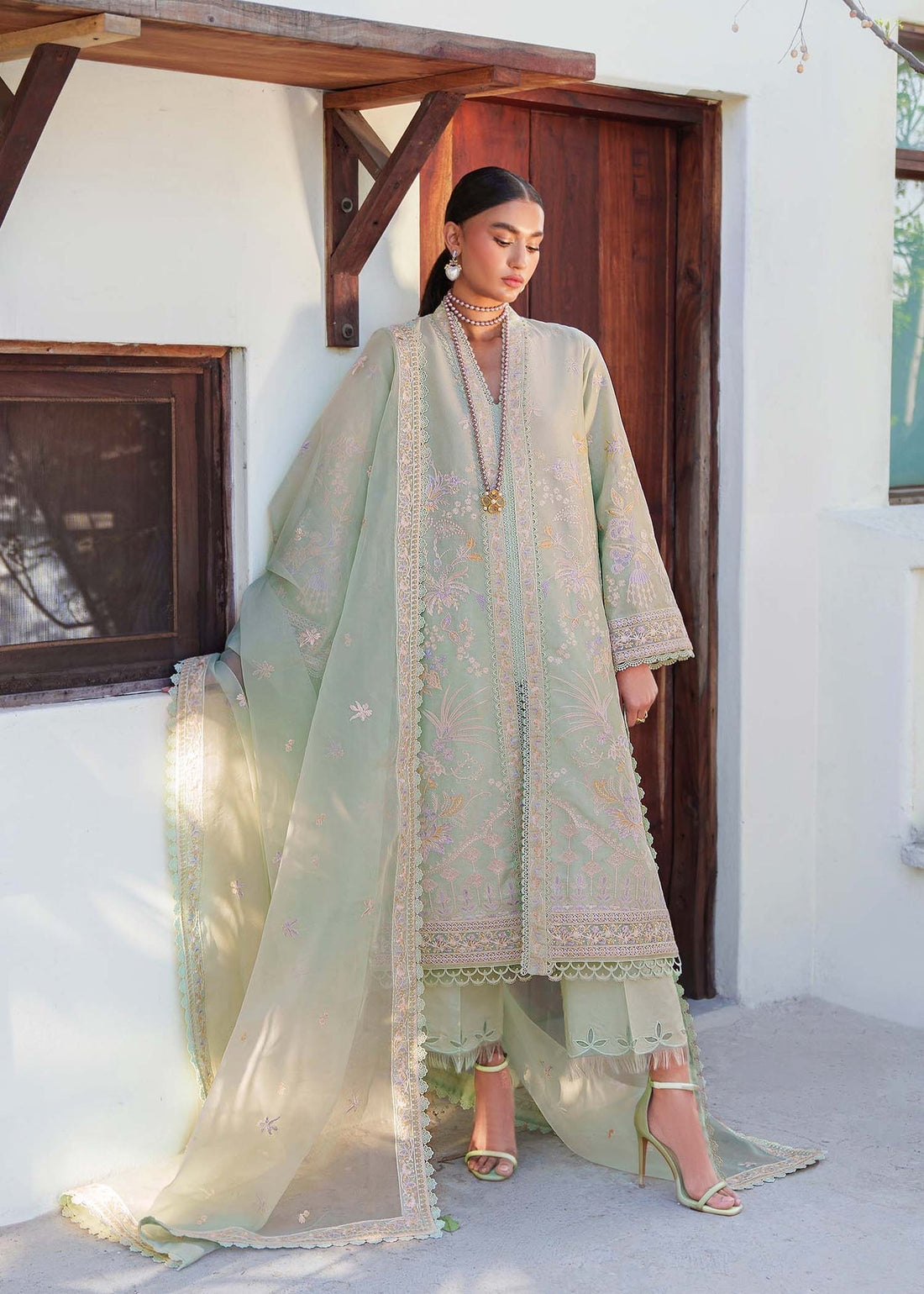 Akbar Aslam | Pret Lawn | CHARME - House Of Hania