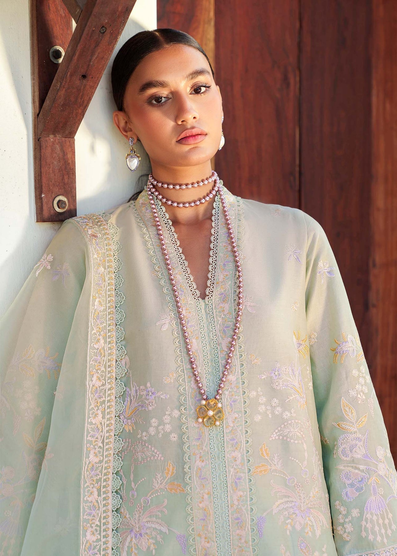 Akbar Aslam | Pret Lawn | CHARME - House Of Hania
