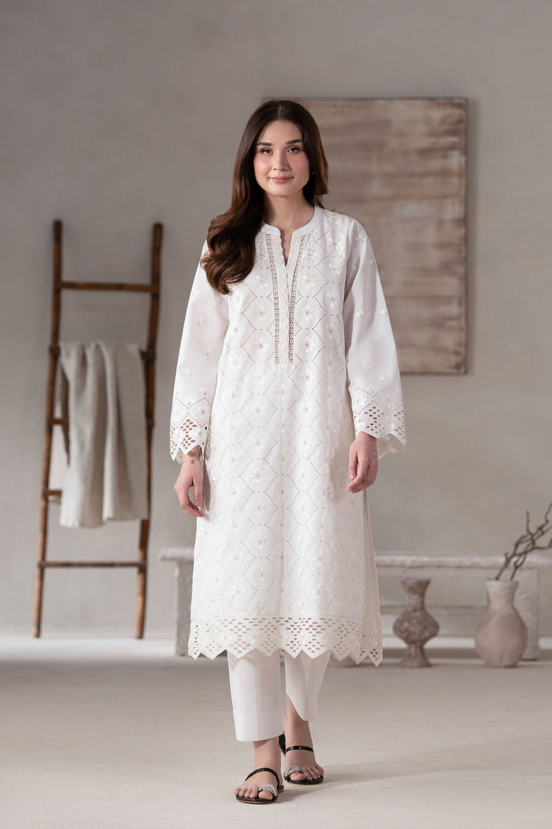 Akbar Aslam | Pret Lawn | Frost - House Of Hania