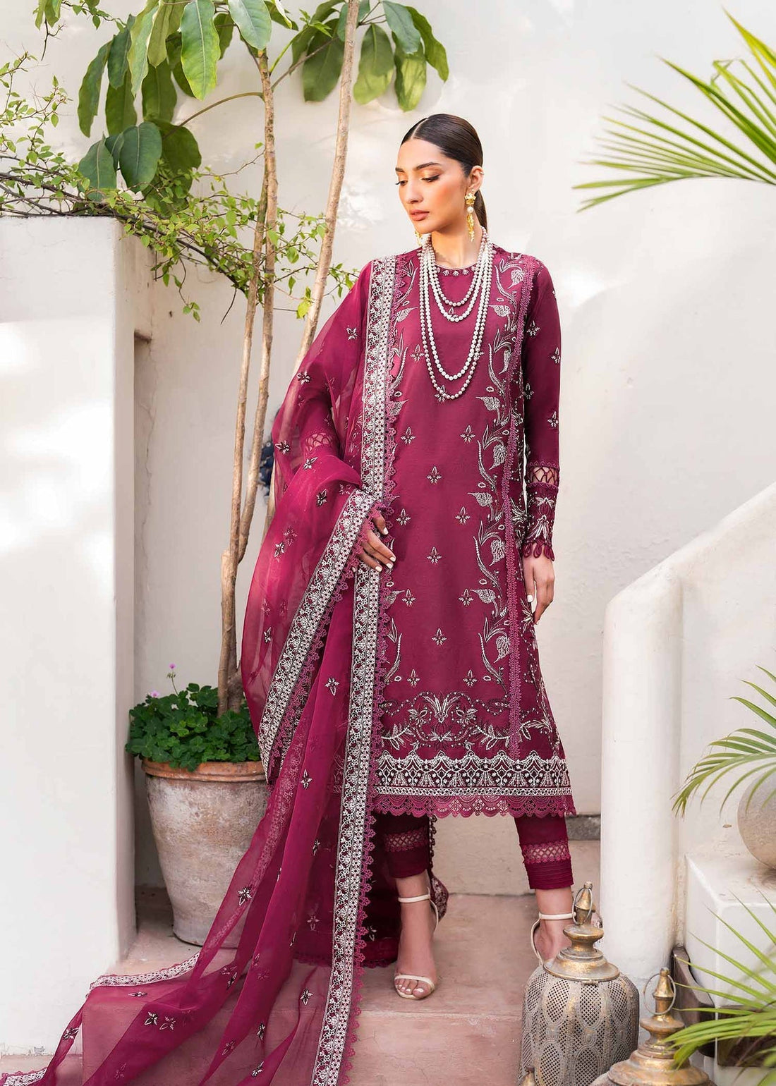 Akbar Aslam | Pret Lawn | PRESTIGE - House Of Hania