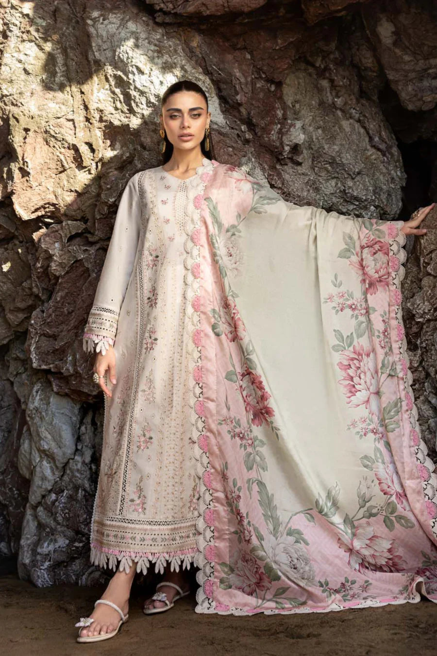 Akbar Aslam | Pret Lawn | Syelle - House Of Hania