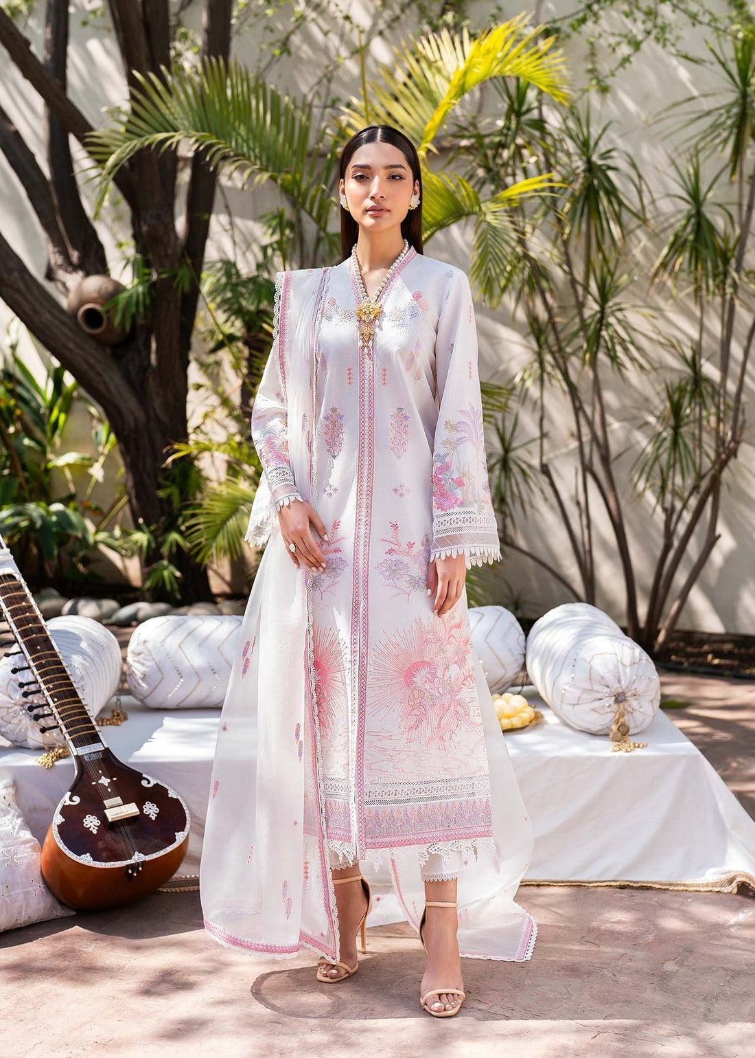 Akbar Aslam | Pret Lawn | VOLUPTE - House Of Hania