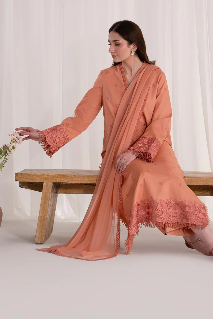 Akbar Aslam | Pret Lawn | Virelle - House Of Hania