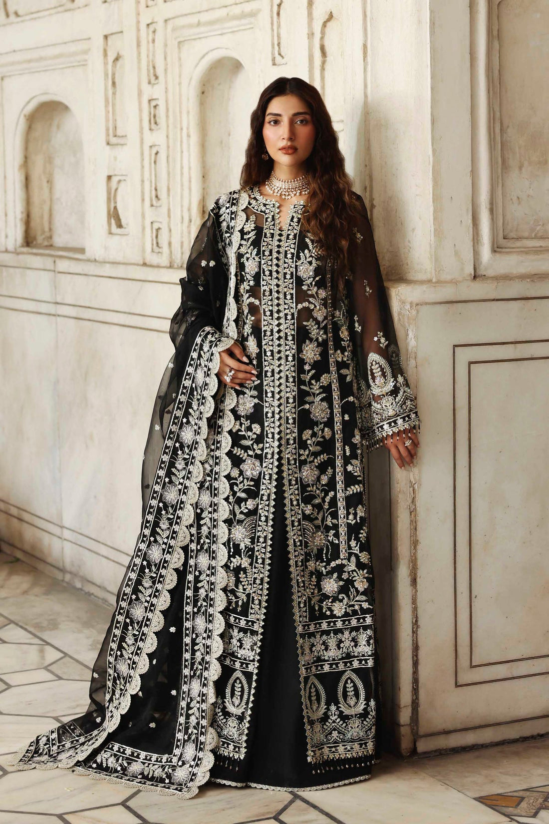 Akbar Aslam | Rang Mahal Formals | Siyahgul - House Of Hania