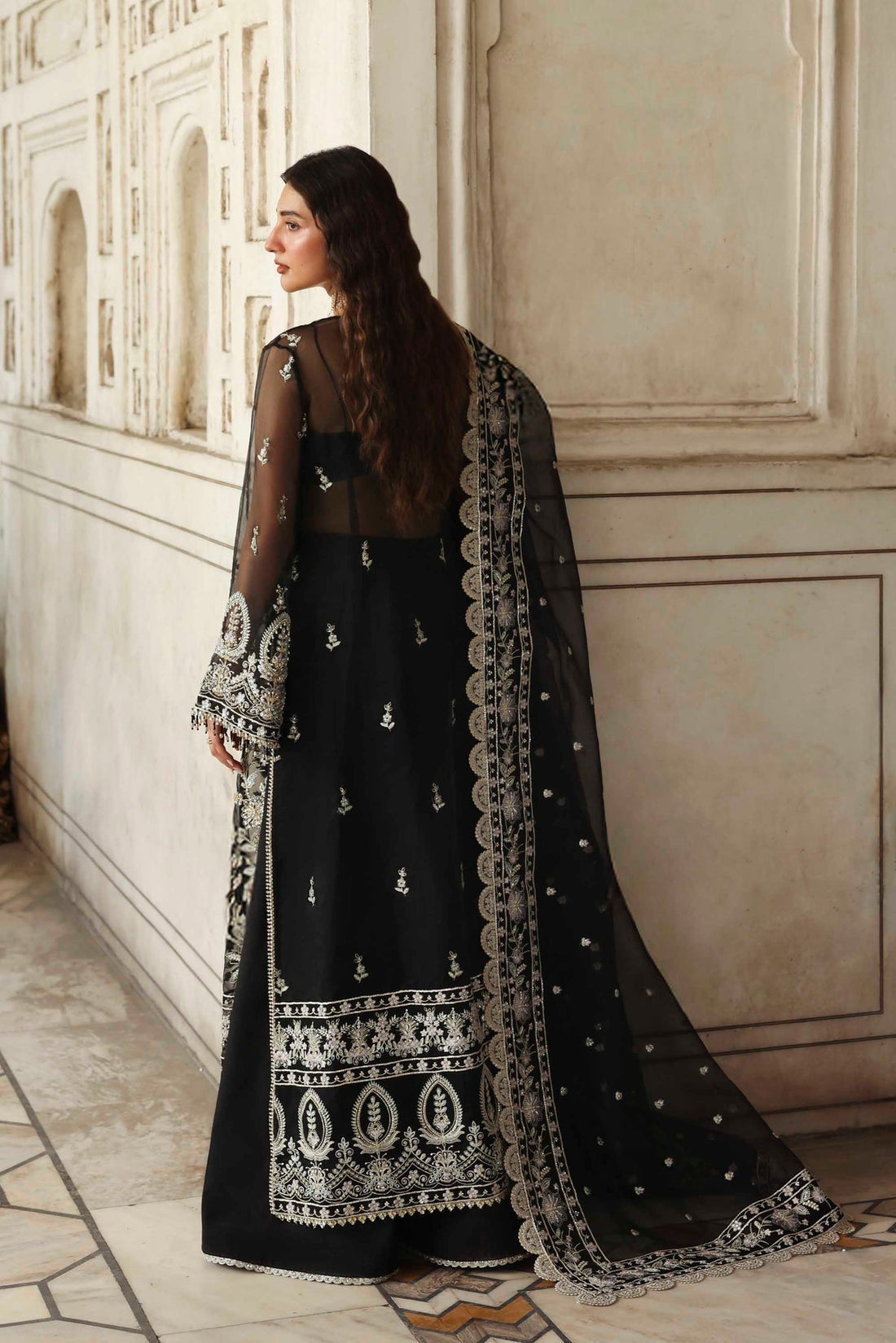 Akbar Aslam | Rang Mahal Formals | Siyahgul - House Of Hania
