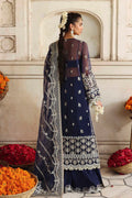 Akbar Aslam Neelab dupatta border detail