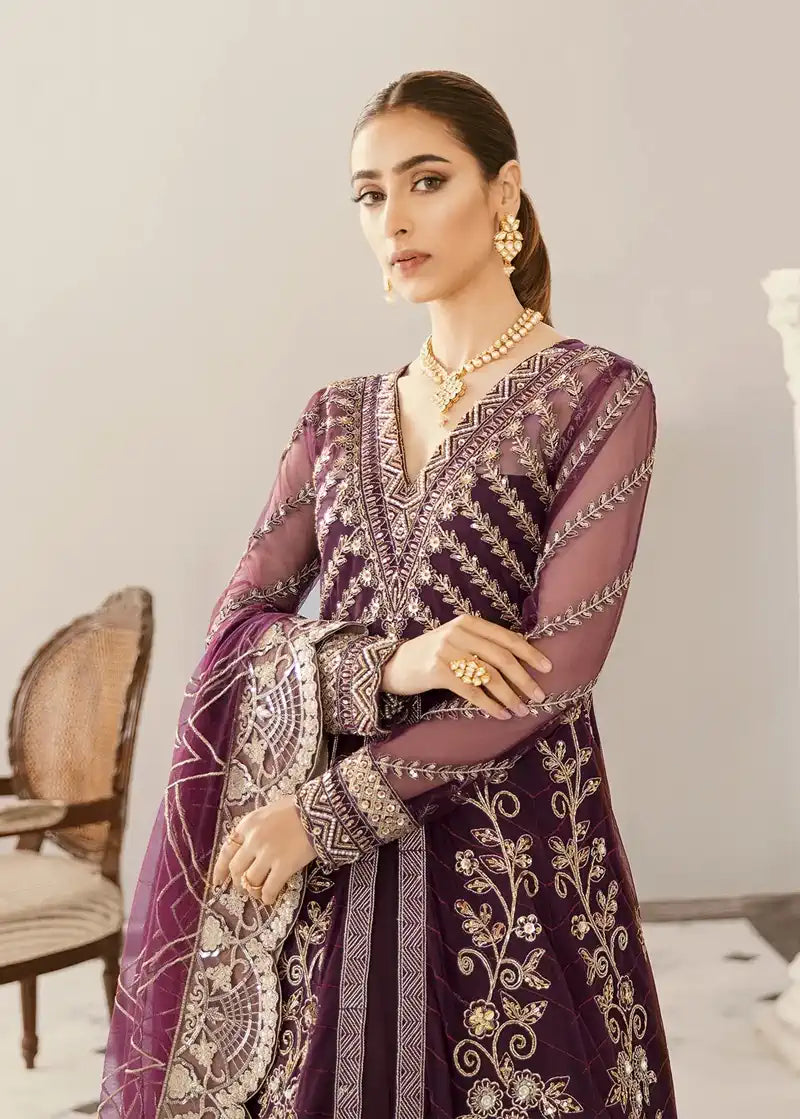 Akbar Aslam | Raqsl Collection | Gladiolus - House Of Hania