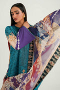 Akbar Aslam Azure dupatta border detail