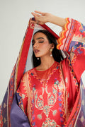 Akbar Aslam | Silk Pret | Coral - House Of Hania