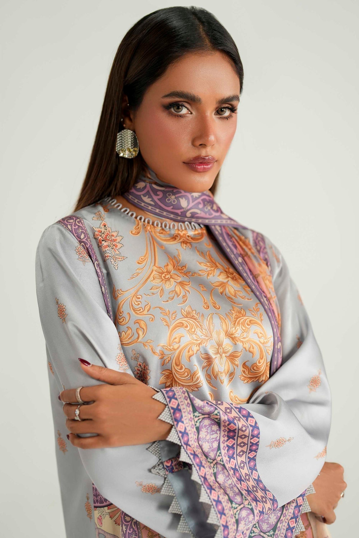 Akbar Aslam | Silk Pret | Noura - House Of Hania