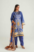 Model wearing Akbar Aslam Opal long shirt & trousers