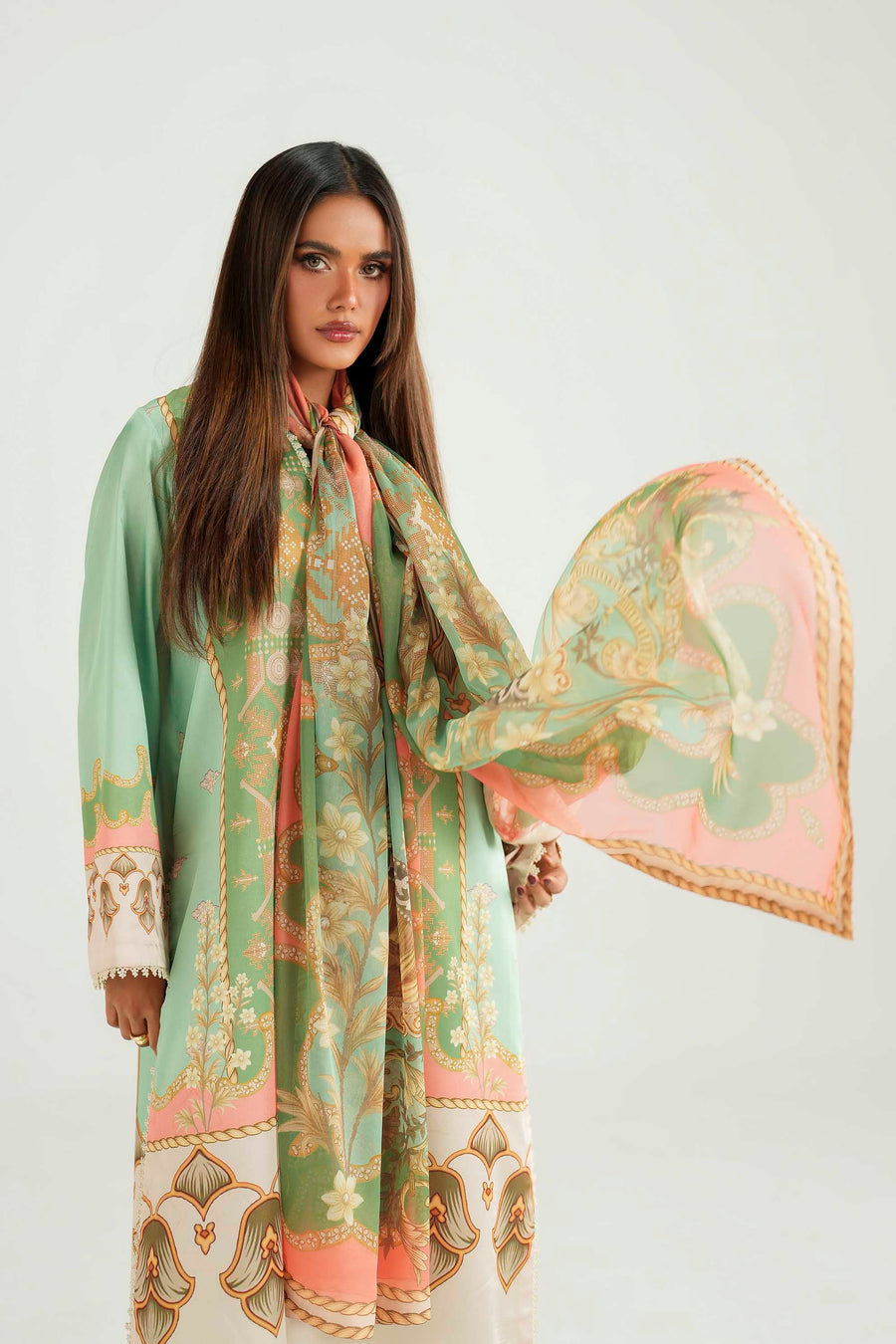 Akbar Aslam Zinnia lehenga, sharara or trouser detail