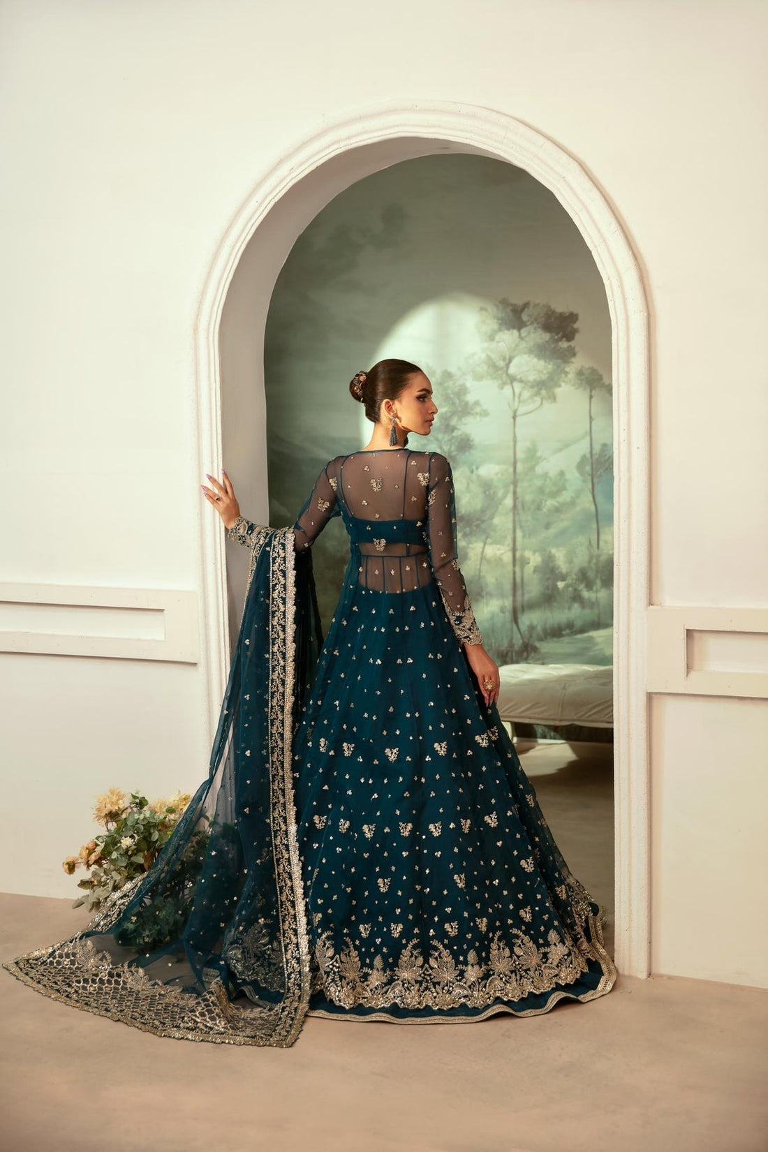 Akbar Aslam | Velora Formal Pret | Beryl - House Of Hania
