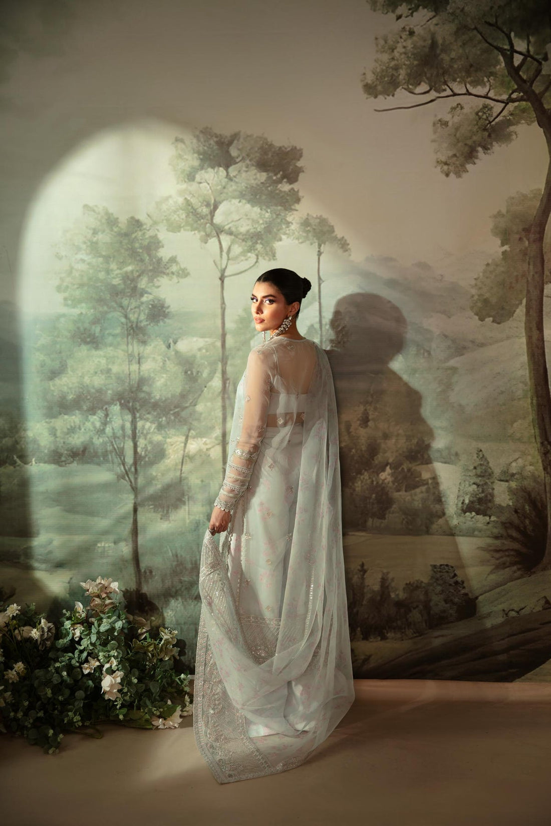 Akbar Aslam | Velora Formal Pret | Ecru - House Of Hania