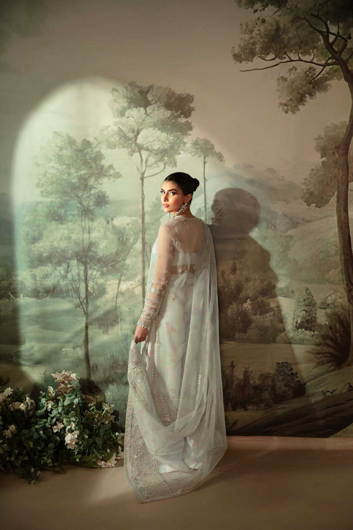 Akbar Aslam | Velora Formal Pret | Ecru - House Of Hania