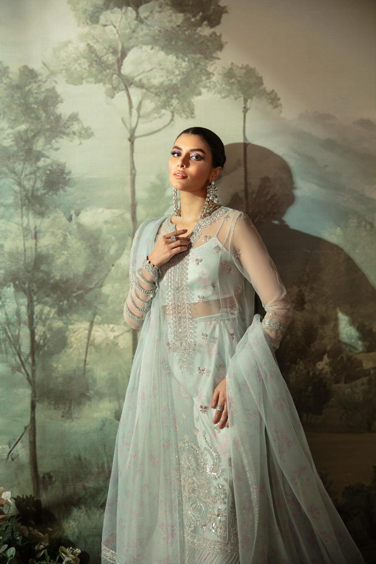 Akbar Aslam | Velora Formal Pret | Ecru - House Of Hania