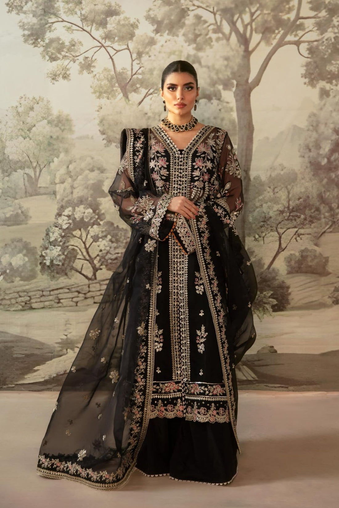 Akbar Aslam | Velora Formal Pret | Nebula - House Of Hania
