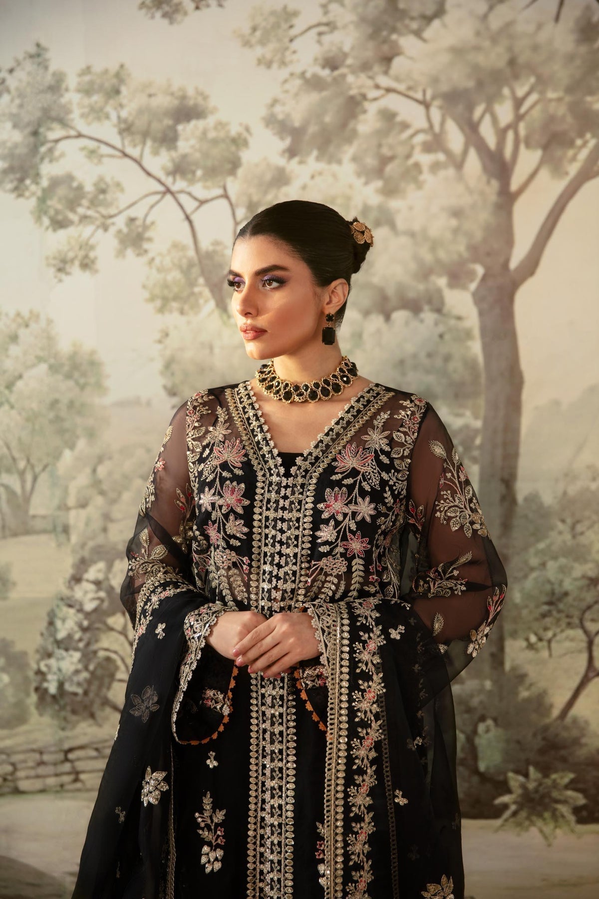 Akbar Aslam | Velora Formal Pret | Nebula - House Of Hania