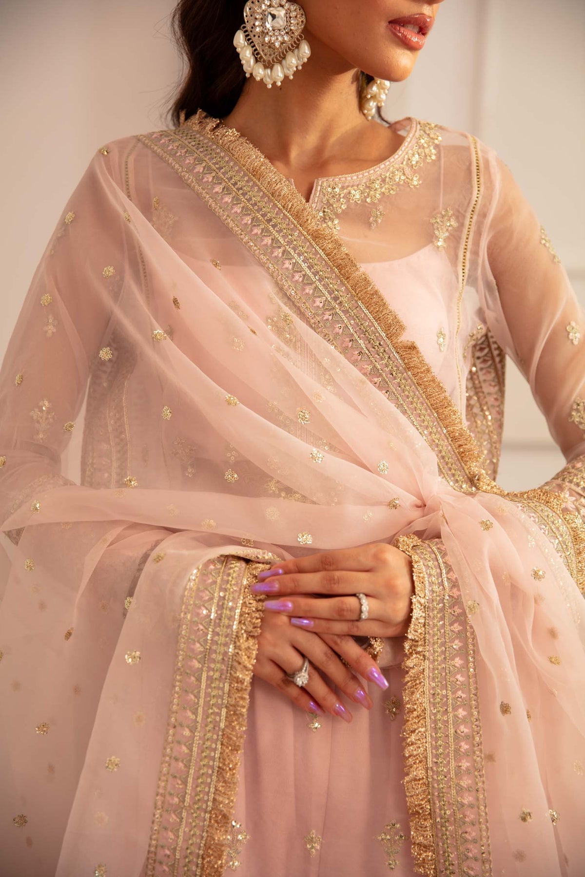 Akbar Aslam | Velora Formal Pret | Rosette - House Of Hania