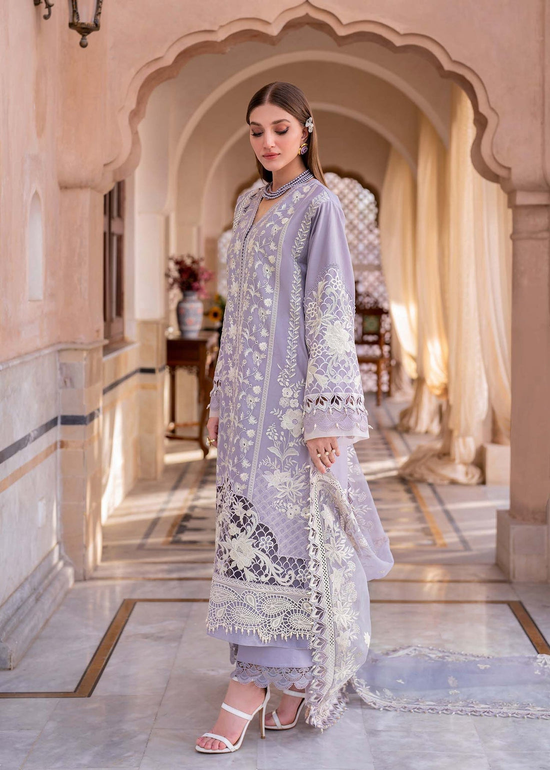 Akbaraslam | Hayat Luxury Lawn 24 | MIST - House Of Hania