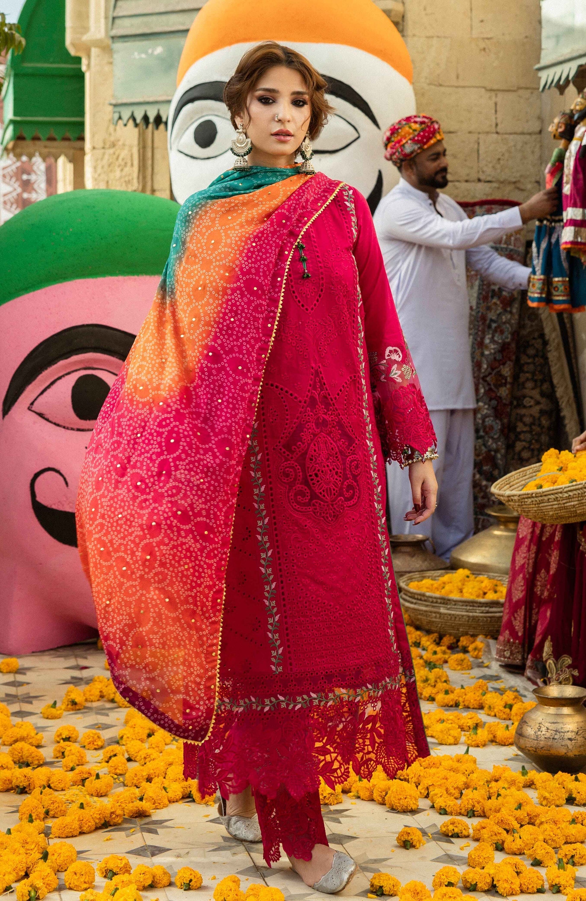 Al Zohaib | Bandhani The Tale of Jaipur 25 |BTJ-25-01 - House Of Hania
