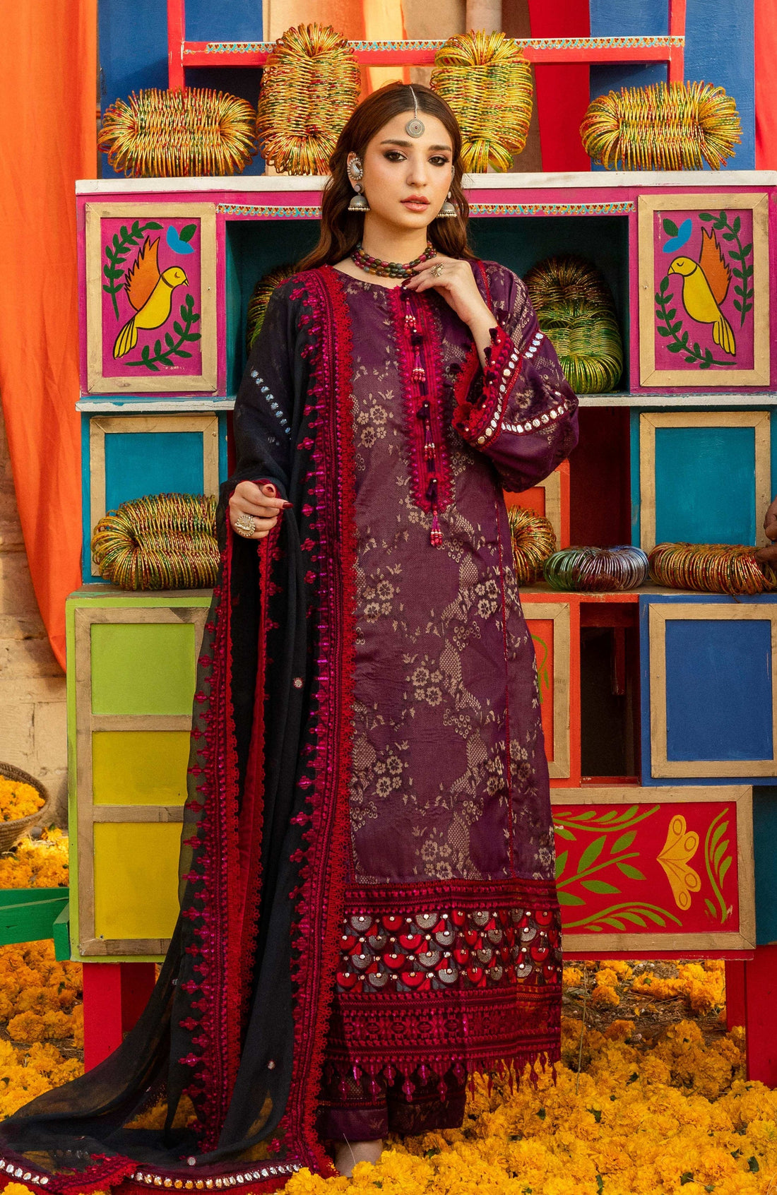Al Zohaib | Bandhani The Tale of Jaipur 25 |BTJ-25-07 - House Of Hania