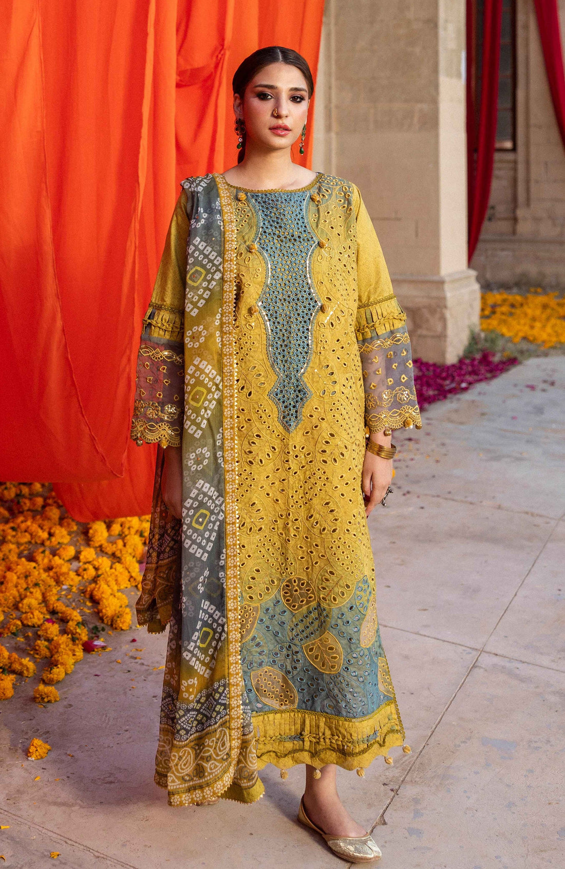 Al Zohaib | Bandhani The Tale of Jaipur 25 | BTJ-25-08 - House Of Hania