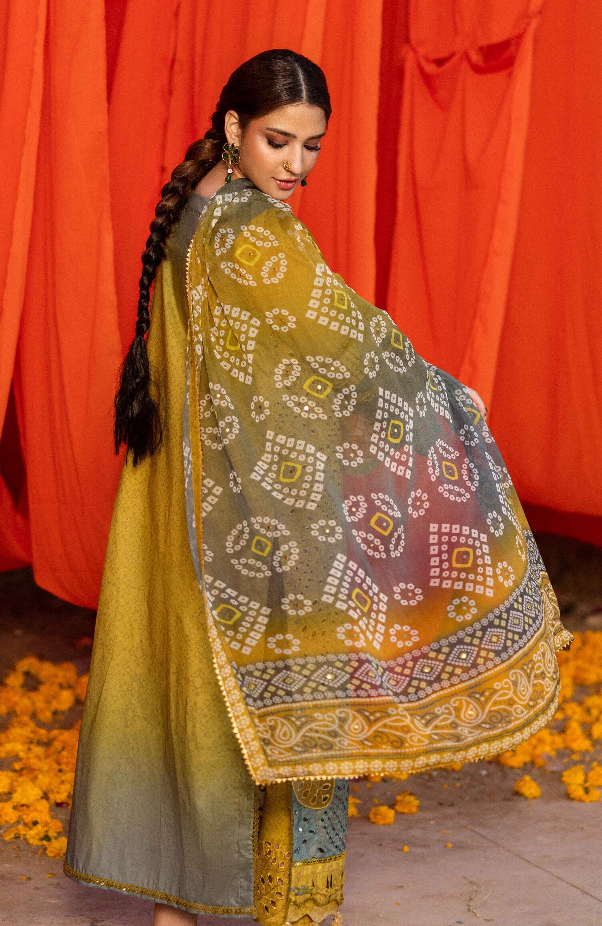 Al Zohaib | Bandhani The Tale of Jaipur 25 | BTJ-25-08 - House Of Hania