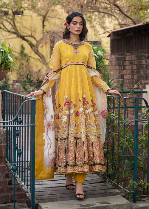 Ali Xeeshan | Chanda Luxury Pret | Amber - House Of Hania