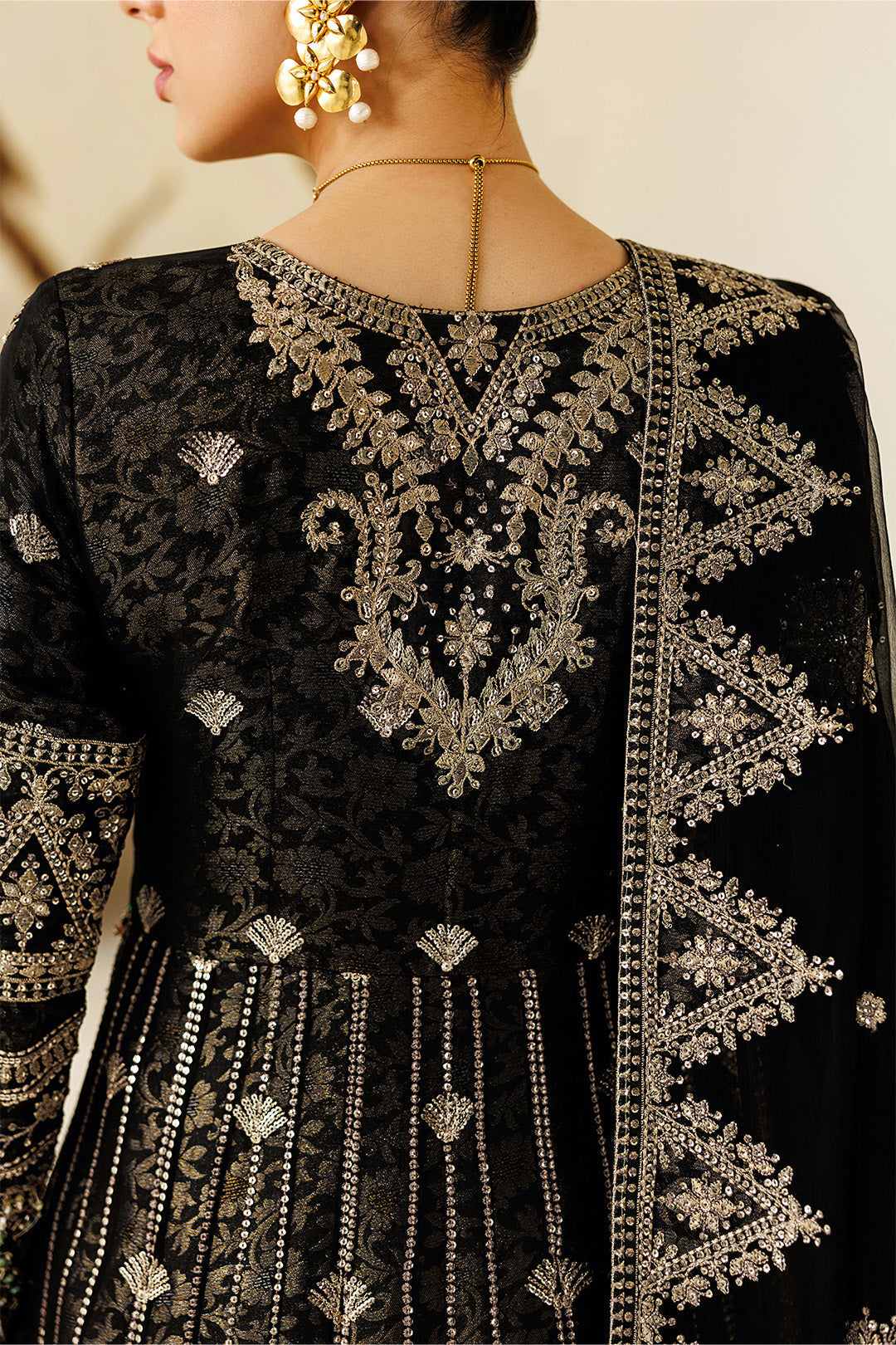 Alizeh | AYMAL V4 - LUXURY BAMBER CHIFFON '26 | AF-BHM-4073-Blanc - House Of Hania