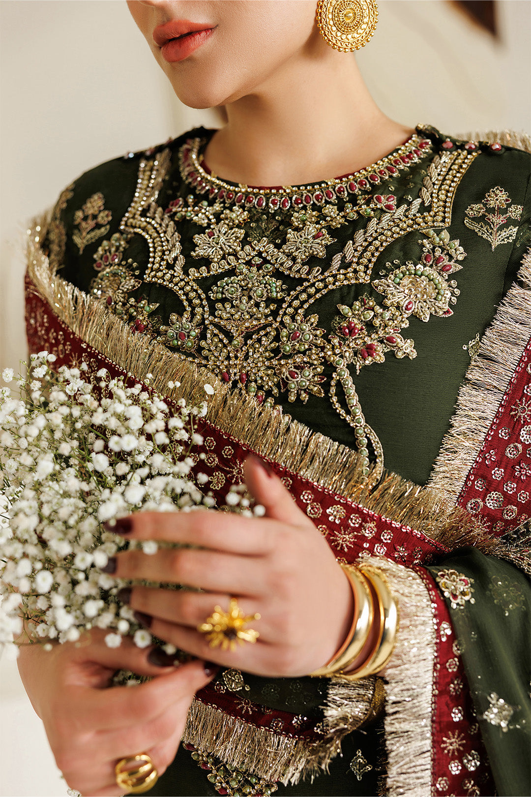 Alizeh | AYMAL V4 - LUXURY BAMBER CHIFFON '26 | AF-BHM-4075-Hyan - House Of Hania