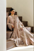 Alizeh | AYMAL V4 - LUXURY BAMBER CHIFFON '26 | AF-BHM-4076-Reef - House Of Hania
