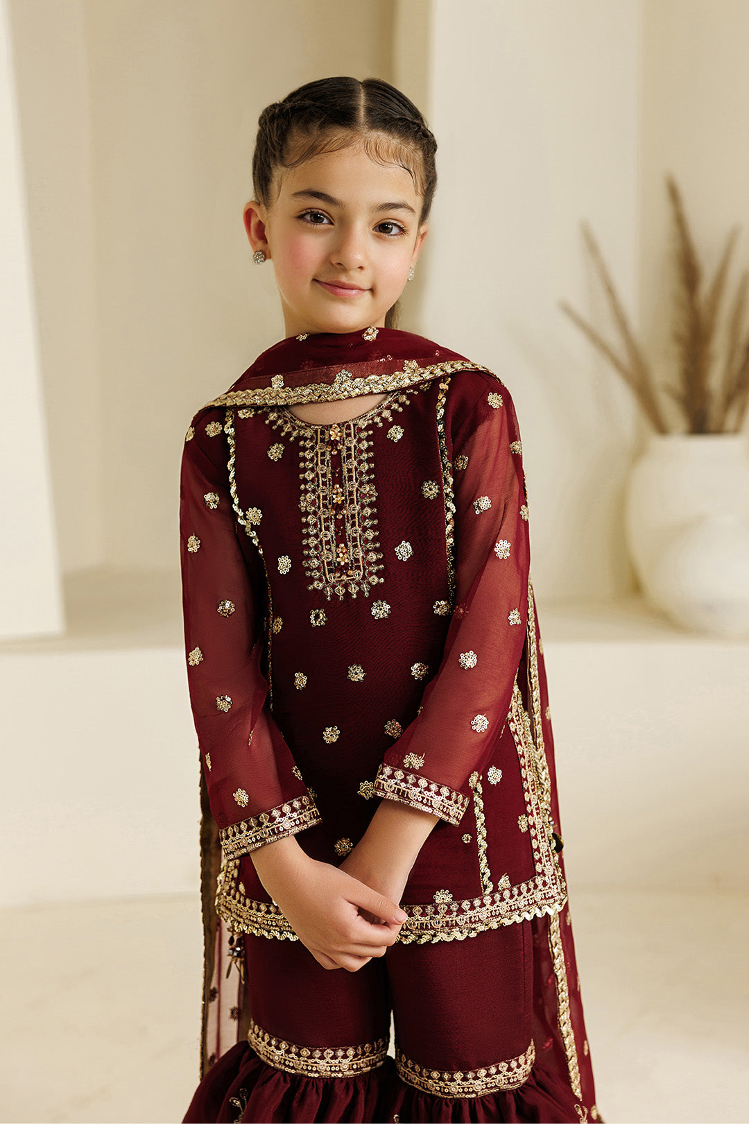 Alizeh | AYMAL V4 - LUXURY BAMBER CHIFFON '26 | AFK-BCH-1009-Lira - House Of Hania