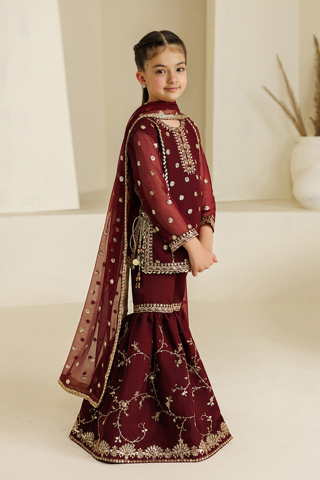 Alizeh | AYMAL V4 - LUXURY BAMBER CHIFFON '26 | AFK-BCH-1009-Lira - House Of Hania