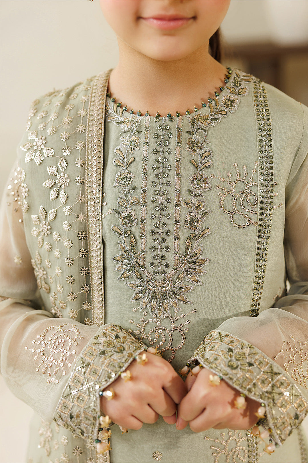 Alizeh | AYMAL V4 - LUXURY BAMBER CHIFFON '26 | AFK-BCH-1010-Javi - House Of Hania