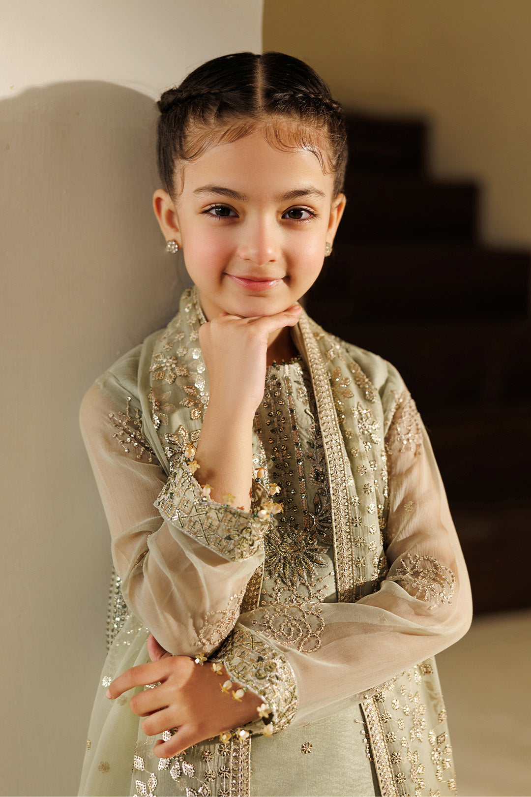 Alizeh | AYMAL V4 - LUXURY BAMBER CHIFFON '26 | AFK-BCH-1010-Javi - House Of Hania