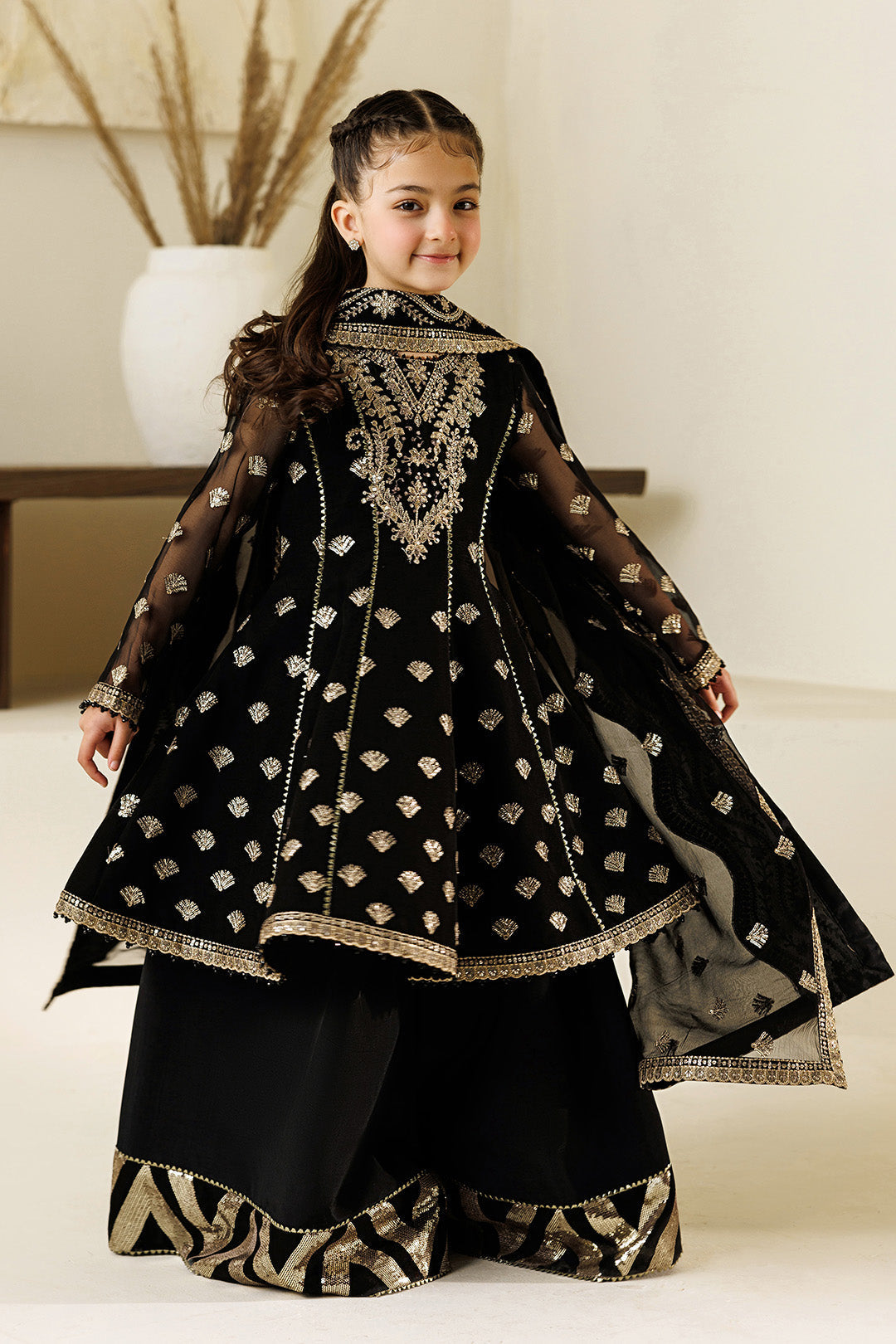 Alizeh | AYMAL V4 - LUXURY BAMBER CHIFFON '26 | AFK-BCH-1011-Blanc - House Of Hania