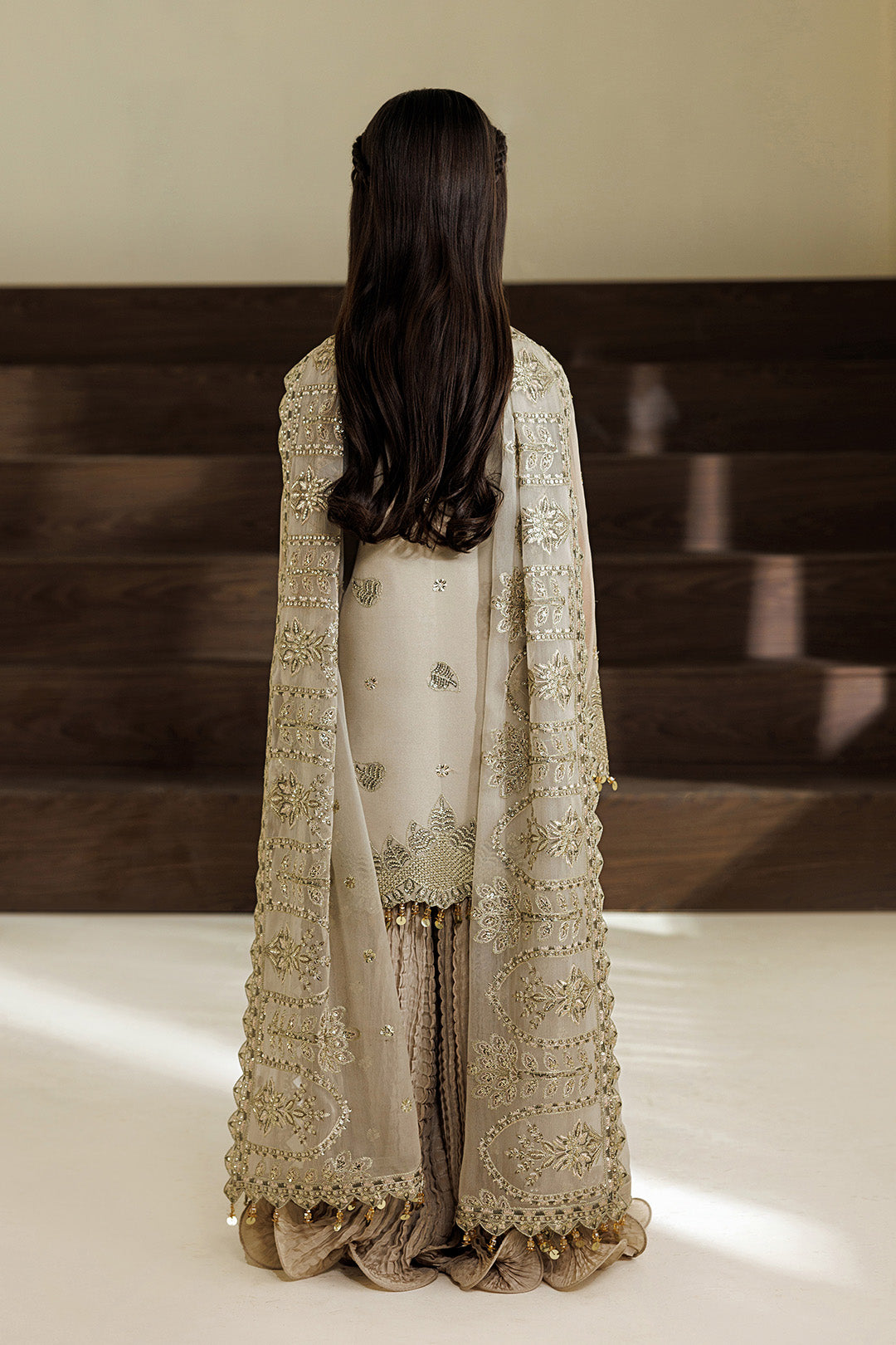 Alizeh | AYMAL V4 - LUXURY BAMBER CHIFFON '26 | AFK-BCH-1012-Navya - House Of Hania