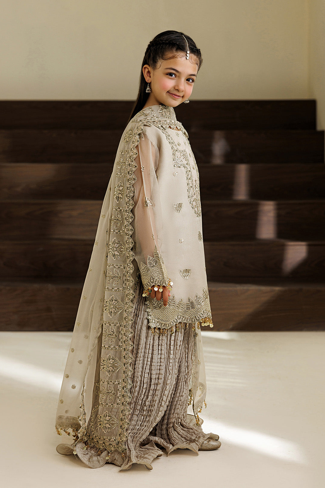 Alizeh | AYMAL V4 - LUXURY BAMBER CHIFFON '26 | AFK-BCH-1012-Navya - House Of Hania
