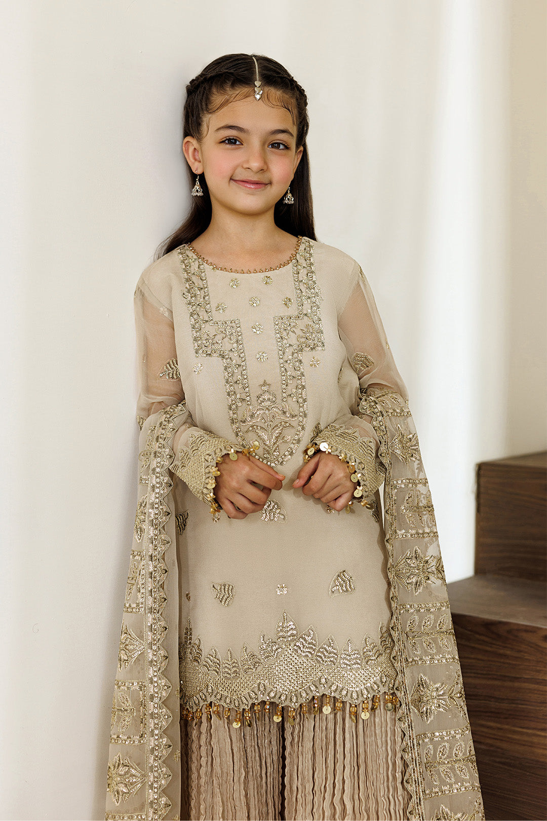 Alizeh | AYMAL V4 - LUXURY BAMBER CHIFFON '26 | AFK-BCH-1012-Navya - House Of Hania