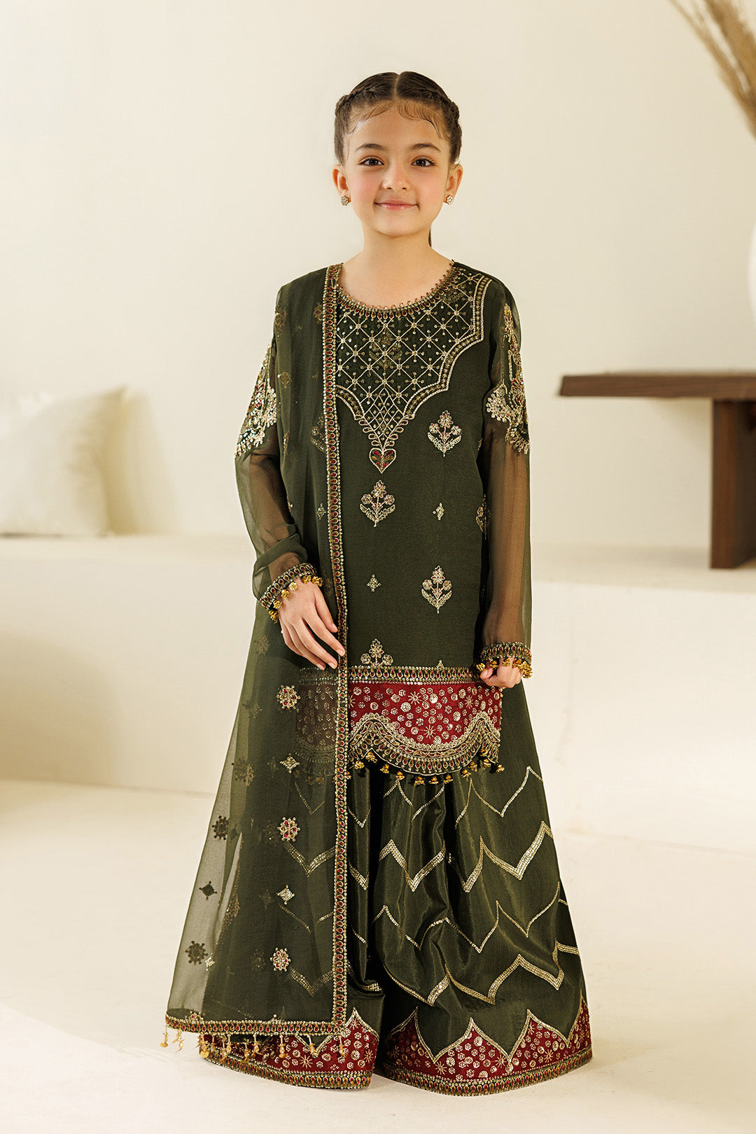 Alizeh | AYMAL V4 - LUXURY BAMBER CHIFFON '26 | AFK-BCH-1013-Hyan - House Of Hania