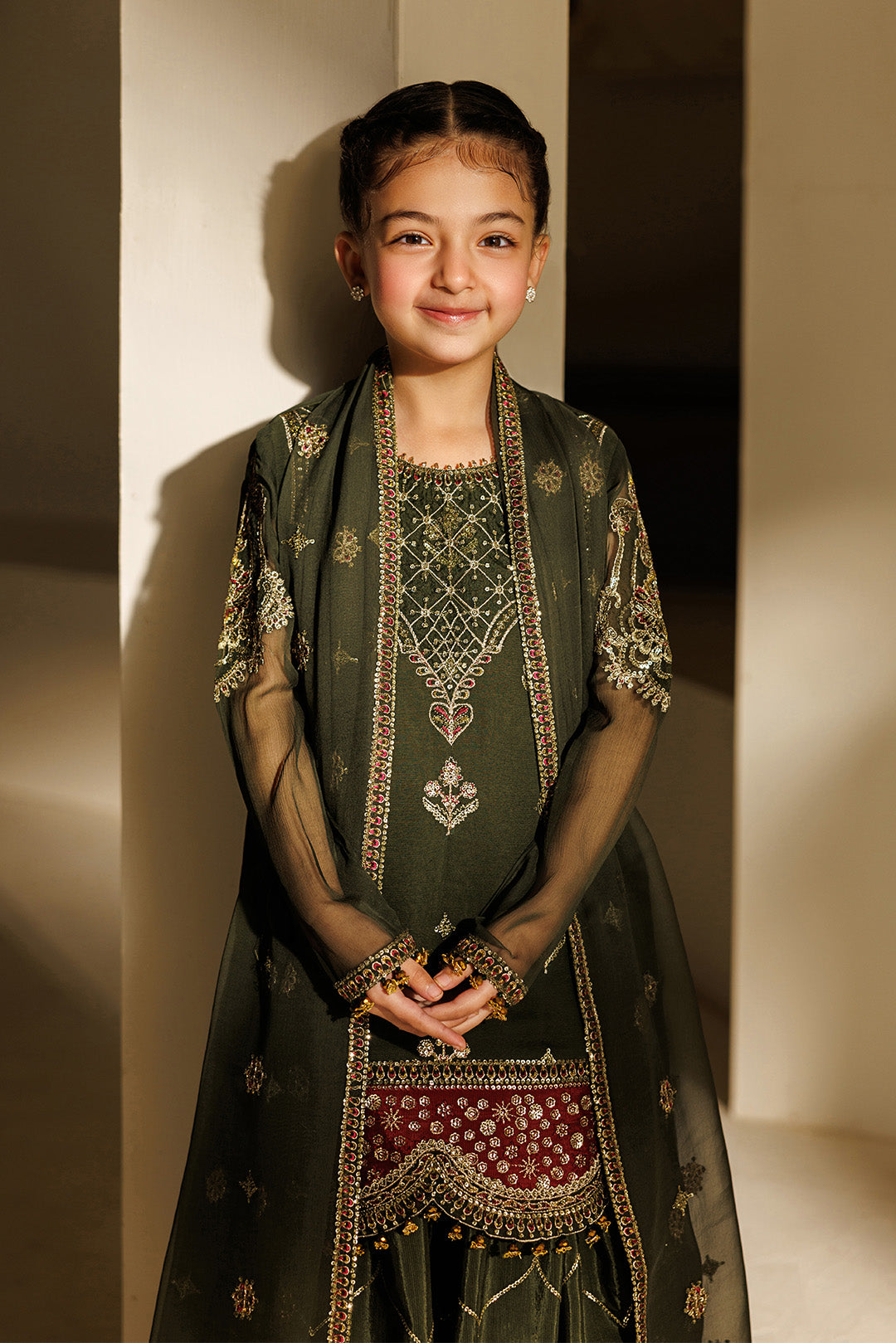 Alizeh | AYMAL V4 - LUXURY BAMBER CHIFFON '26 | AFK-BCH-1013-Hyan - House Of Hania